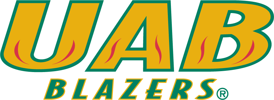 UAB Blazers 1996-2003 Wordmark Logo iron on transfers for clothing